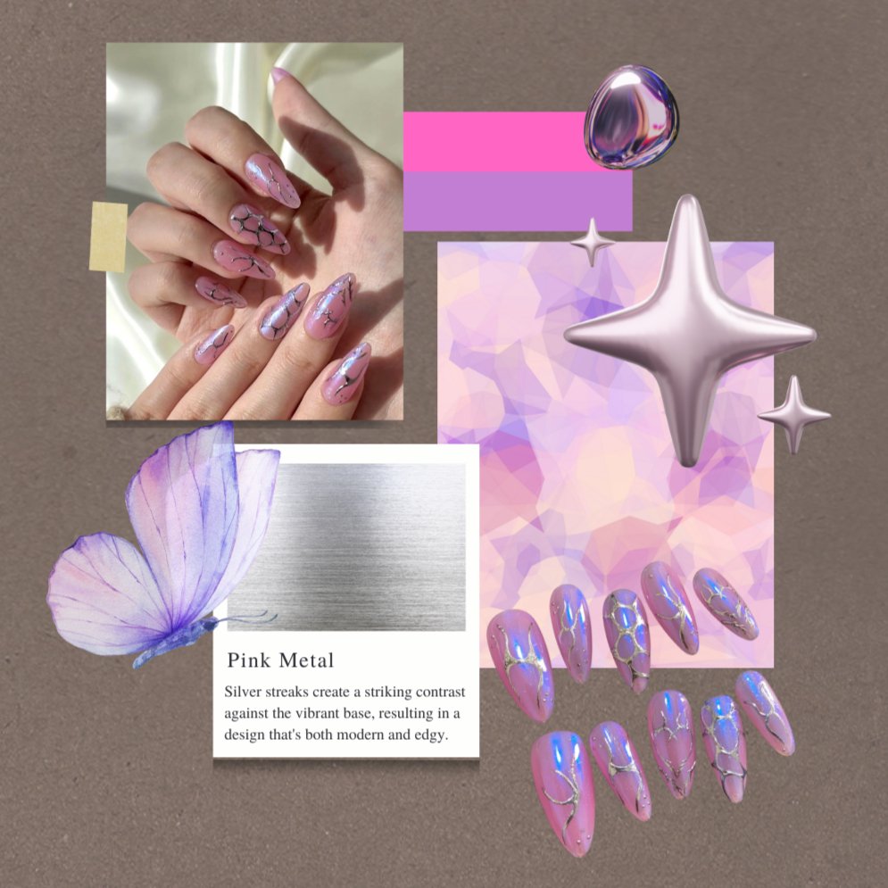 Pink Metal - Eclaire Studio